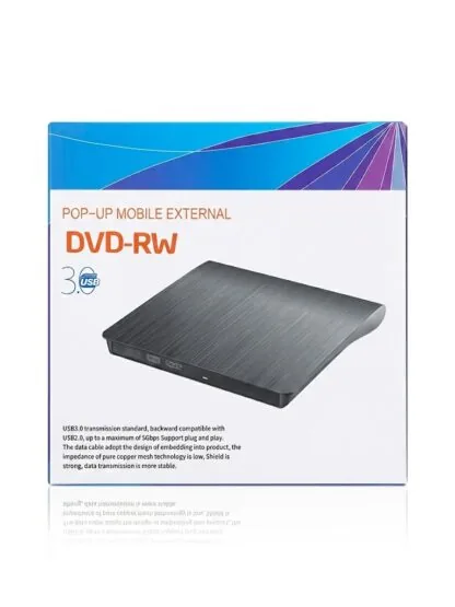 USB 3.0 & Type-C External DVD RW Drive Burner (Variant S19)