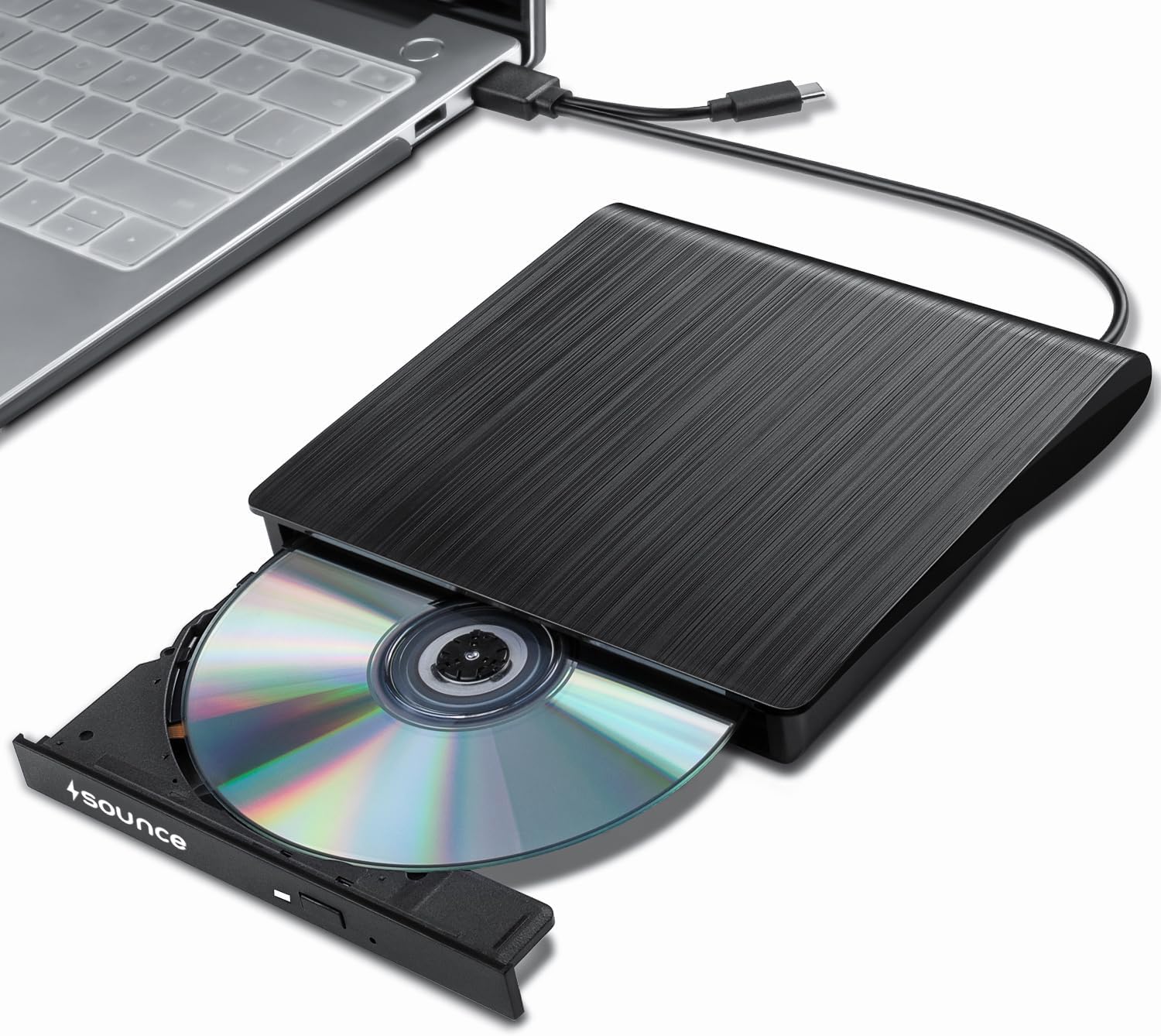 USB 3.0 & Type-C External DVD RW Drive Burner (Variant Y25)