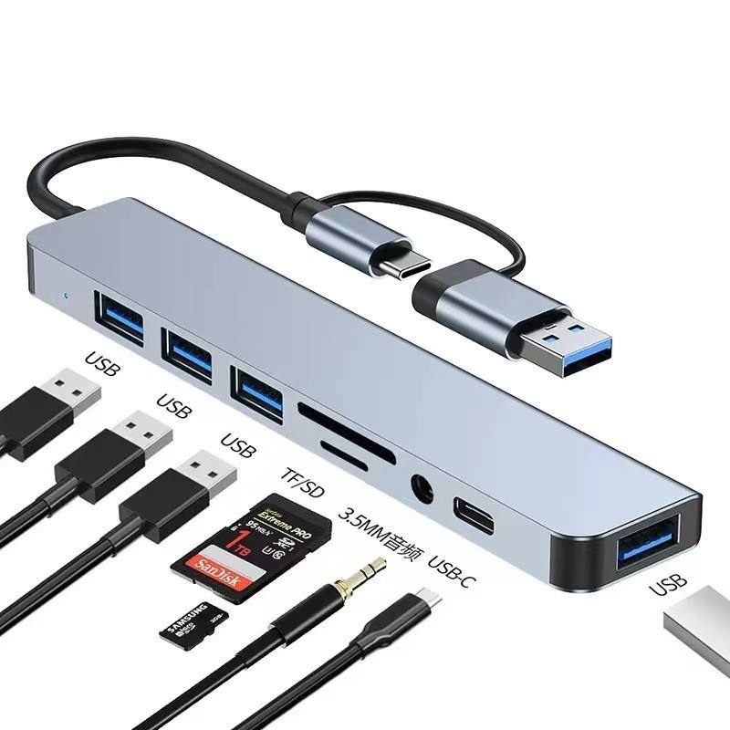 USB-C & USB 3.0 Dual Slot SD / MicroSD (Variant M13) Gallery View 3