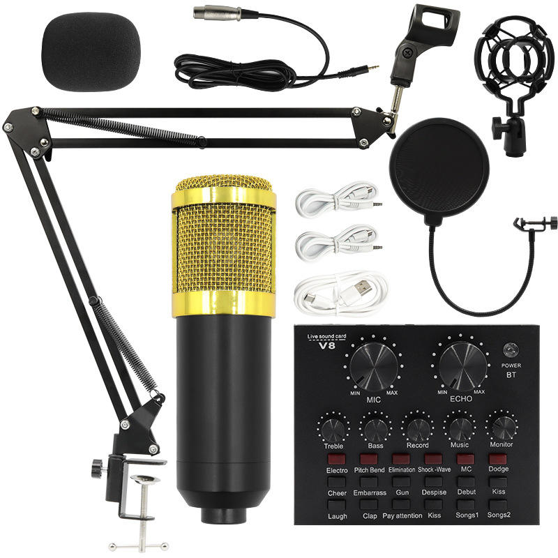 USB Condenser Studio Microphone with Boom Arm (Variant A1) - Image 2