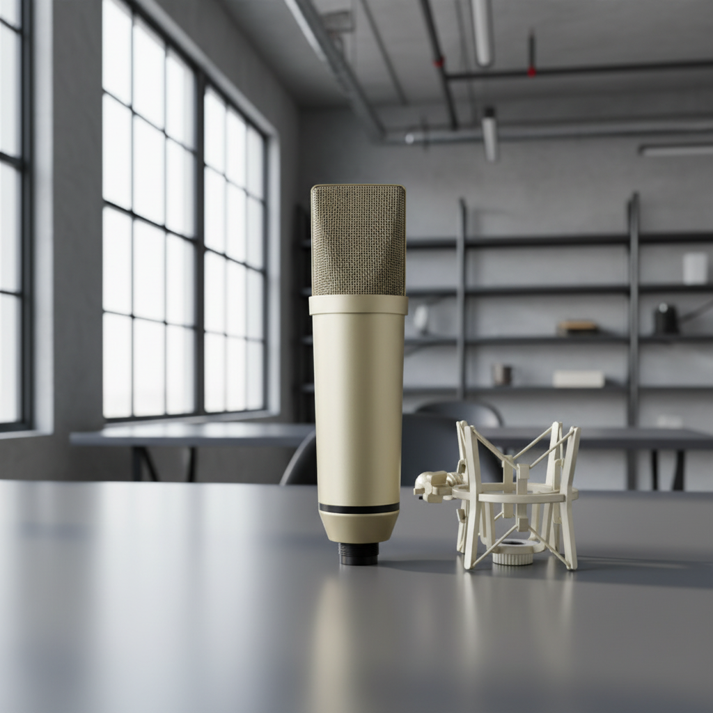 USB Condenser Studio Microphone with Boom Arm (Variant G7) view 3