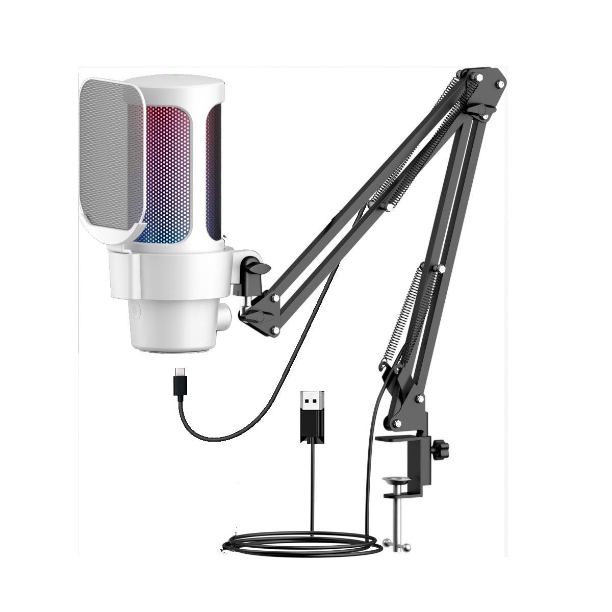 USB Condenser Studio Microphone with Boom Arm (Variant M13) view 3