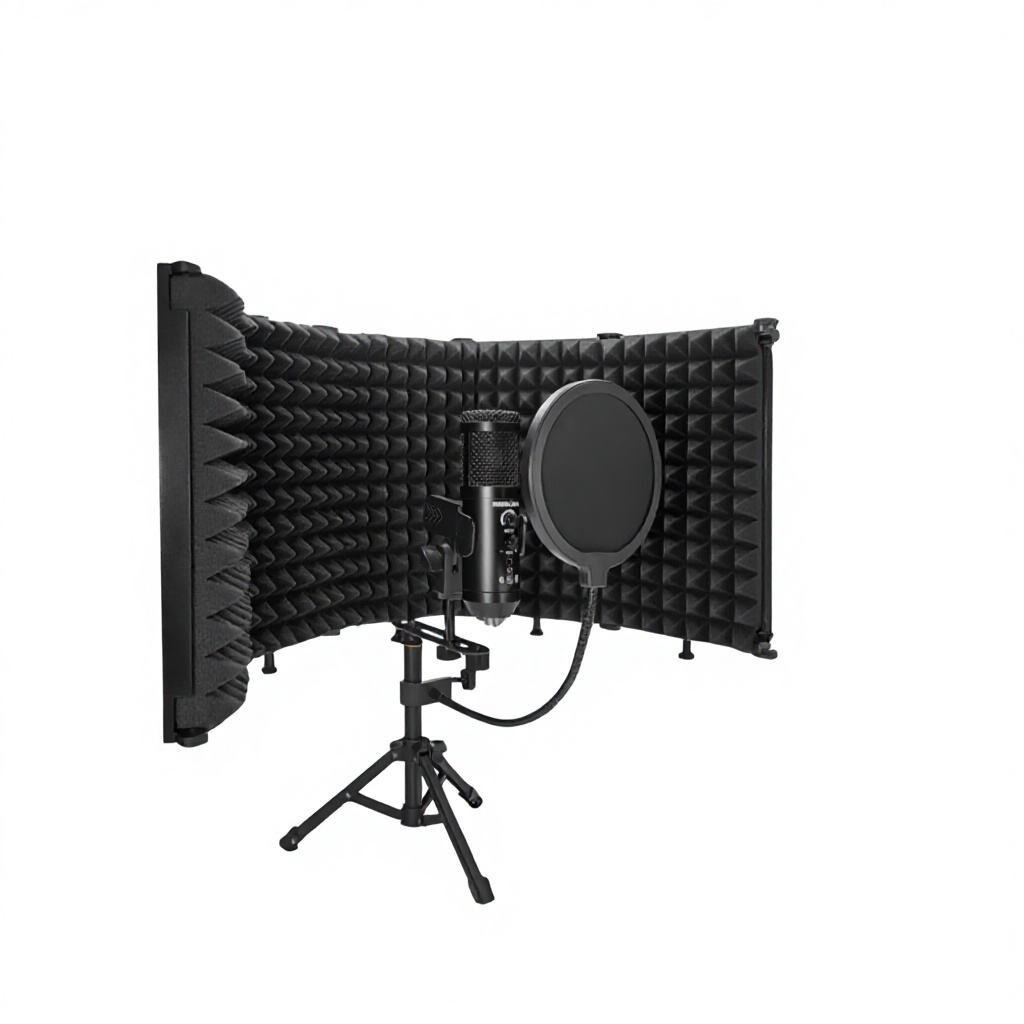 USB Podcast Condenser Microphone with Tripod (Variant D4)
