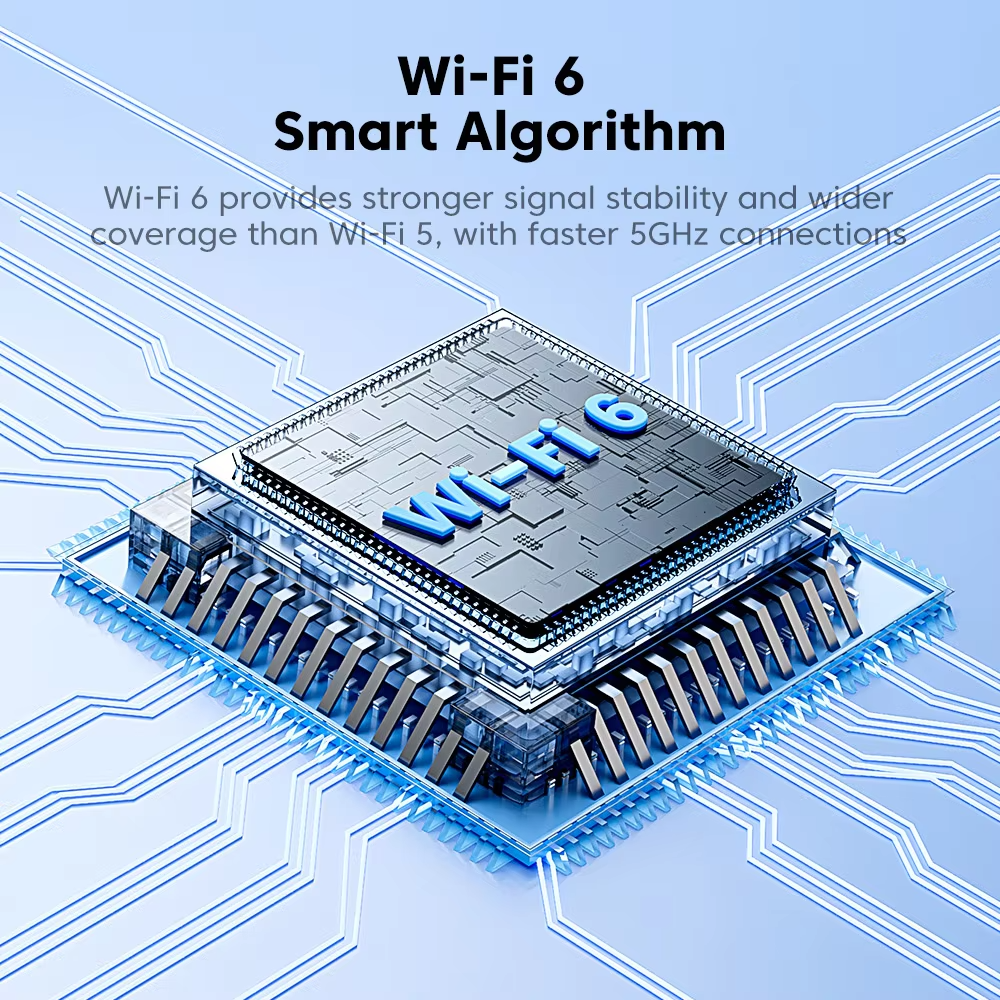 USB Wi-Fi 6 AX1800 Dual Band Adapter (Variant S19)