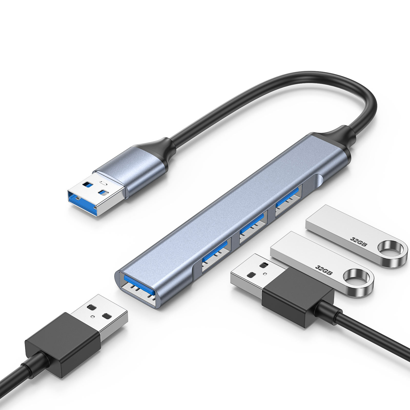 4-Port High Speed USB 3.0 (Variant V22)